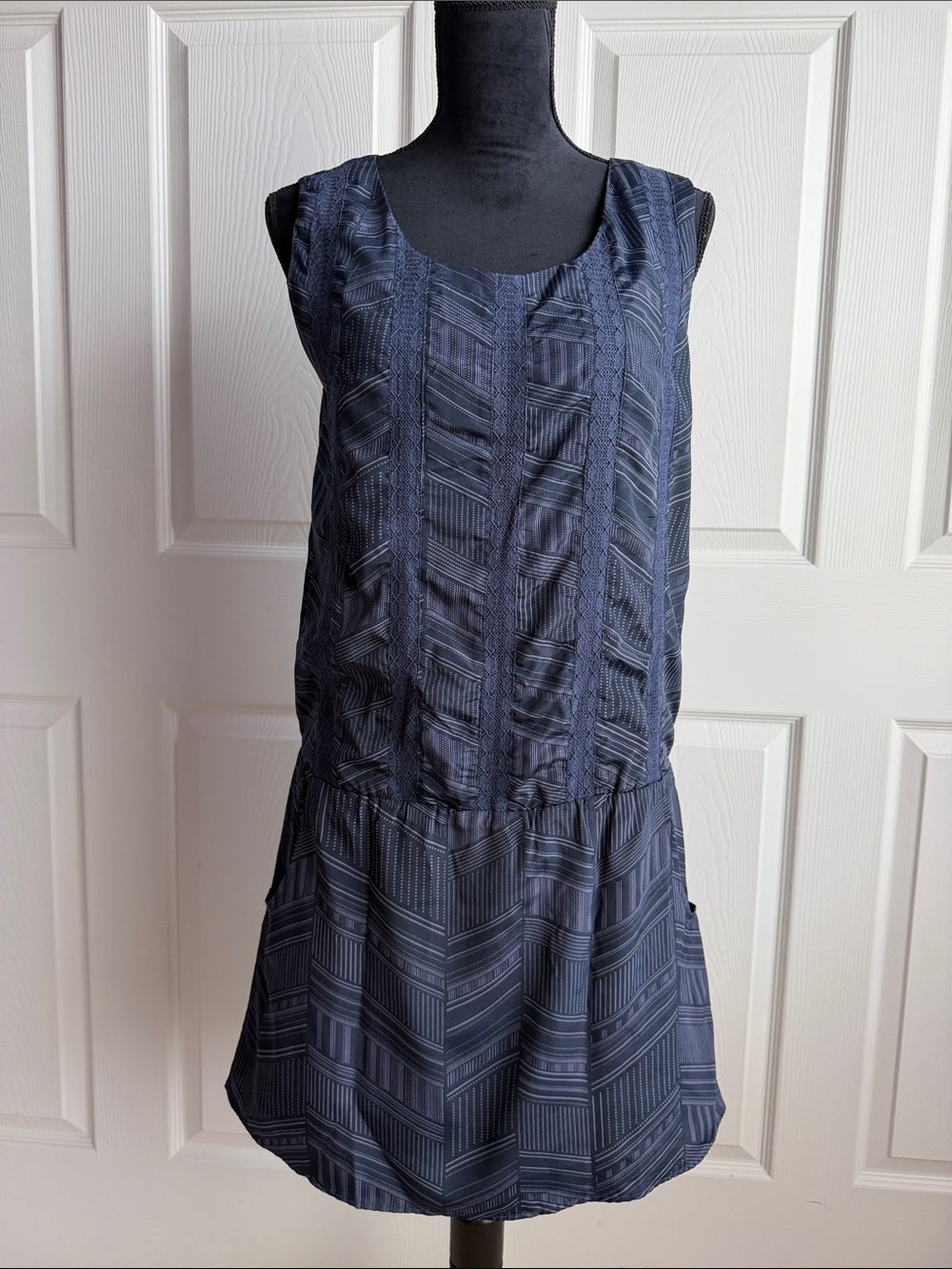 Navy Blue Banana Republic Dress